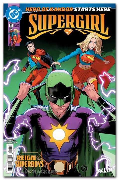 Supergirl #11 (2025) cover a