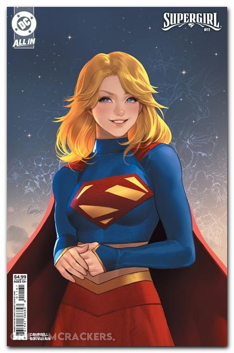 Supergirl #11 (2025) cover e leirix womens history month variant