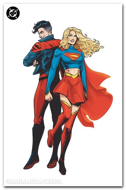Supergirl #11 (2025) cover g patridge corner box spot foil variant