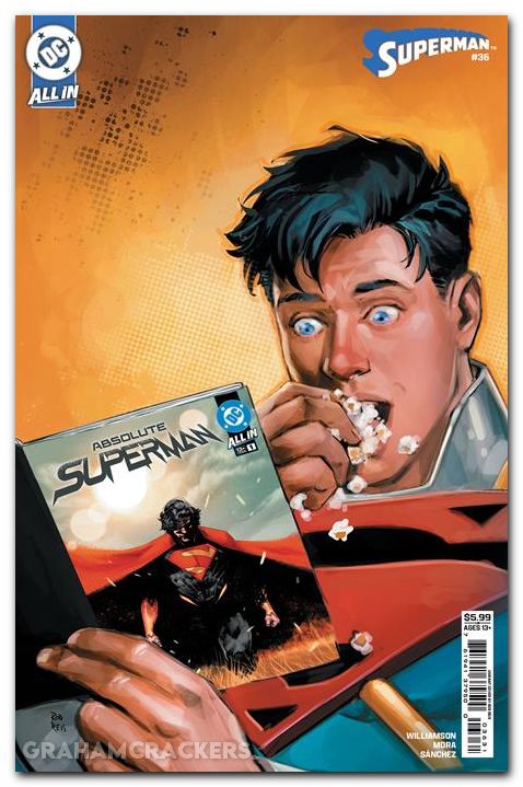Superman #36 (2023) cover c reis absolute superman variant