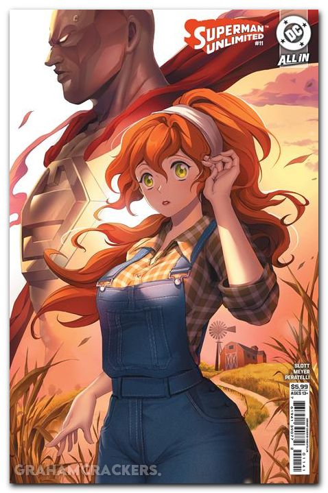 Superman Unlimited #11 (2025) cover c lin variant