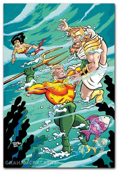 Emperor Aquaman #15 (2025) cover f marques variant