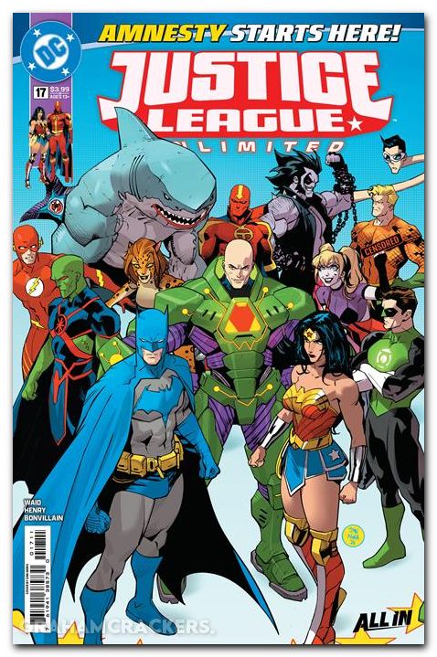 Justice League Unlimited #17 (2024) cover a