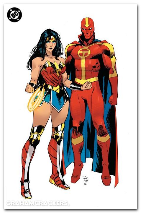 Justice League Unlimited #17 (2024) cover h mora corner box spot foil variant
