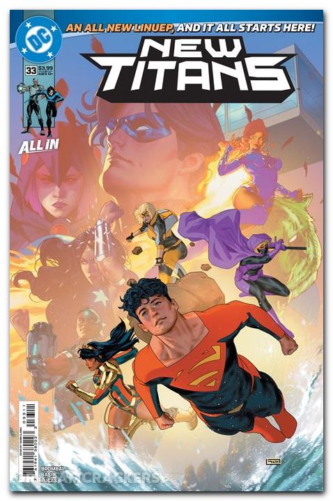 New Titans #33 (2023) cover a