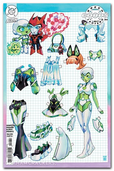 Green Lantern Corps #14 (2025) cover c gonzales variant