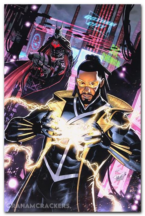 Batman Static Beyond #4 (2025) cover c meyer variant