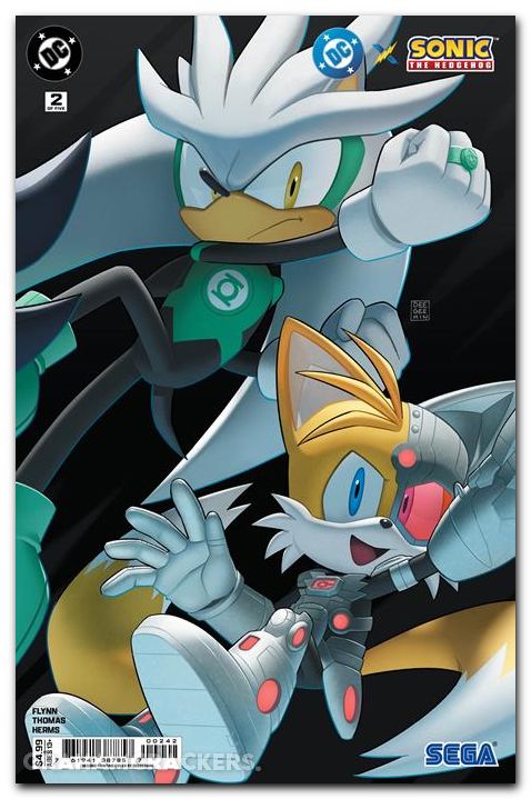 DC X Sonic The Hedgehog #2 (2025) second print