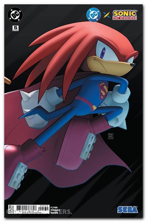 DC X Sonic The Hedgehog #5 (2025) second print