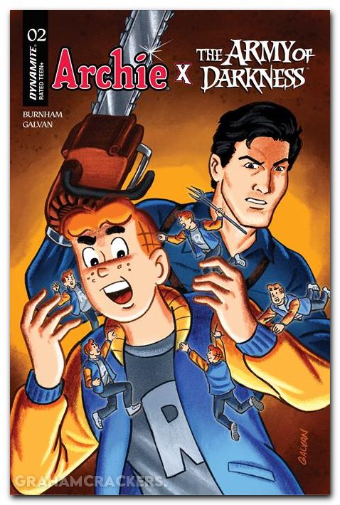 Archie X Army Of Darkness #2 (2026) cover b galvan variant