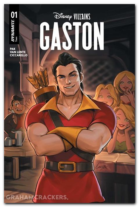 Disney Villains Gaston #1 (2026) cover a