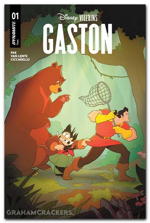Disney Villains Gaston #1 (2026) cover b brandt variant