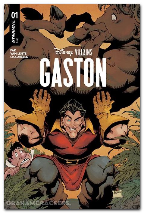 Disney Villains Gaston #1 (2026) cover d robson variant
