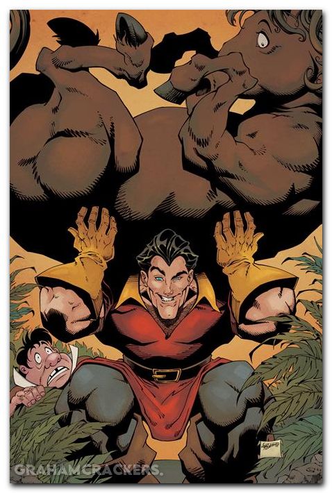 Disney Villains Gaston #1 (2026) cover g robson virigin variant