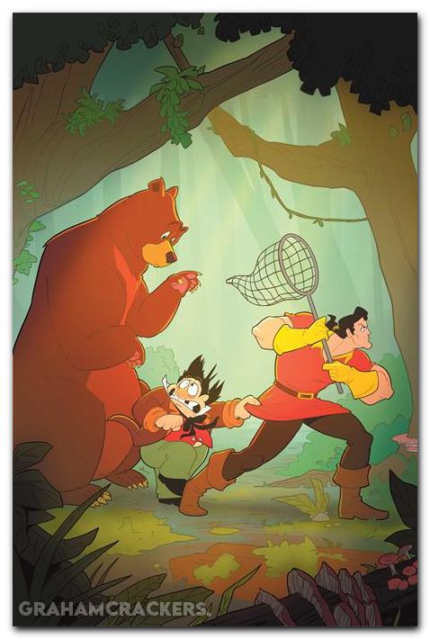 Disney Villains Gaston #1 (2026) cover j brandt virgin variant