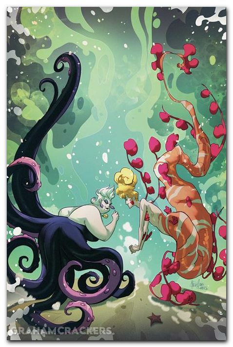 Disney Villains Ursula #2 (2026) cover l andolfo virgin variant
