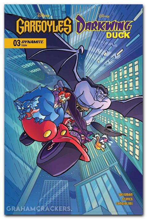 Gargoyles Darkwing Duck #3 (2026) cover a