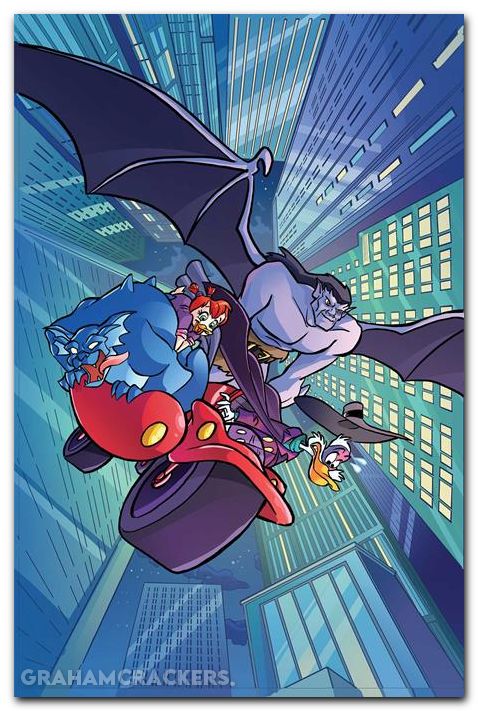 Gargoyles Darkwing Duck #3 (2026) cover j stones virgin variant