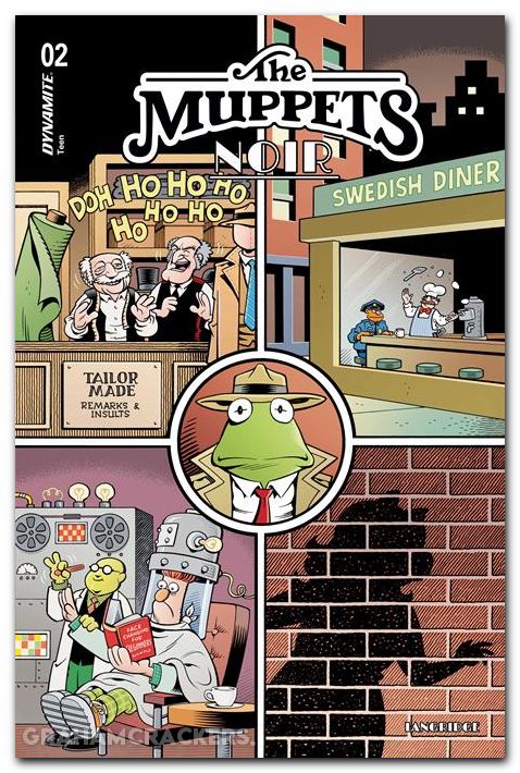 Muppets Noir #2 (2026) cover a