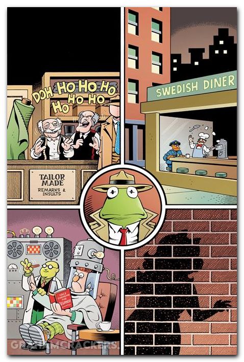 Muppets Noir #2 (2026) cover g langridge virgin variant