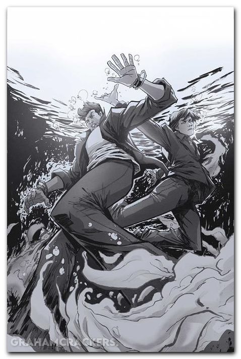 Supernatural #6 (2025) cover h cousens line art virgin variant