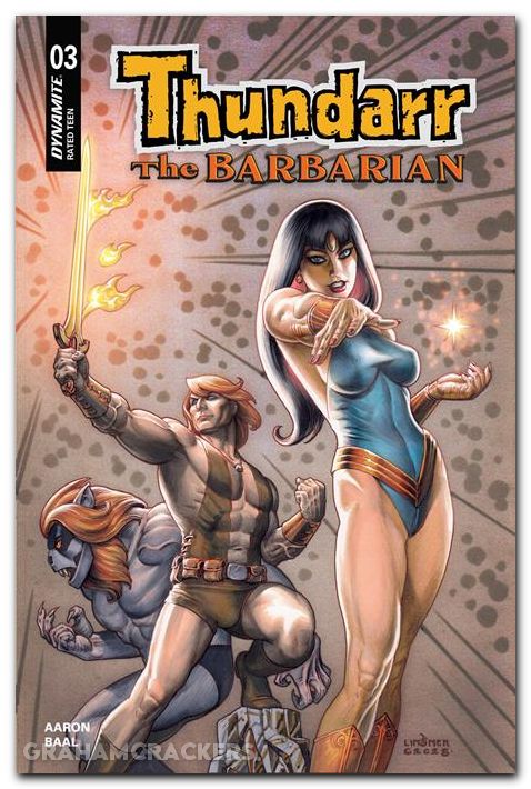 Thundarr The Barbarian #3 (2026) cover d linsner variant