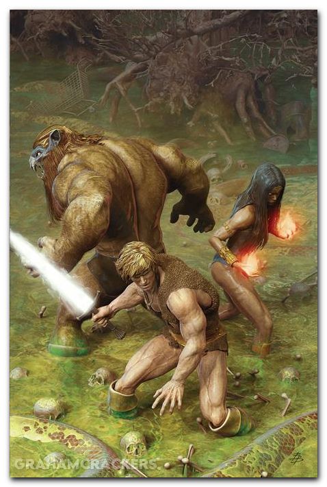 Thundarr The Barbarian #3 (2026) cover i barends virgin variant