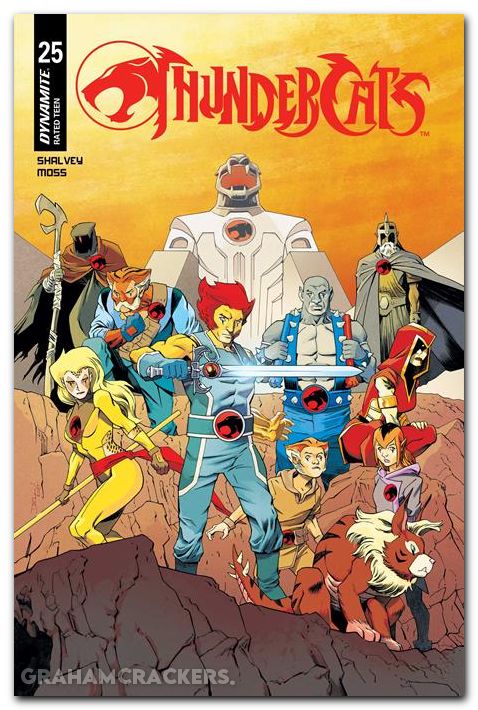 Thundercats #25 (2024) cover b shalvey variant