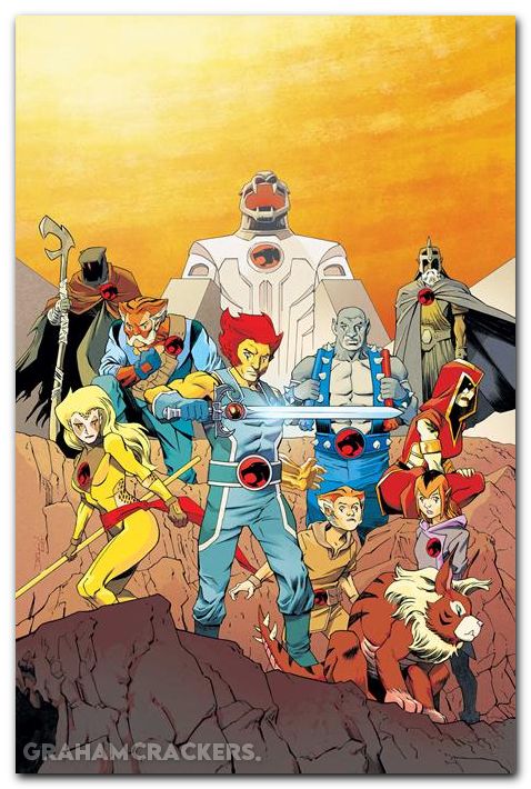 Thundercats #25 (2024) cover j shalvey virgin variant