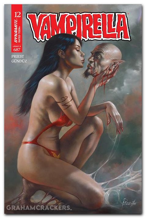Vampirella #12 (2025) cover a