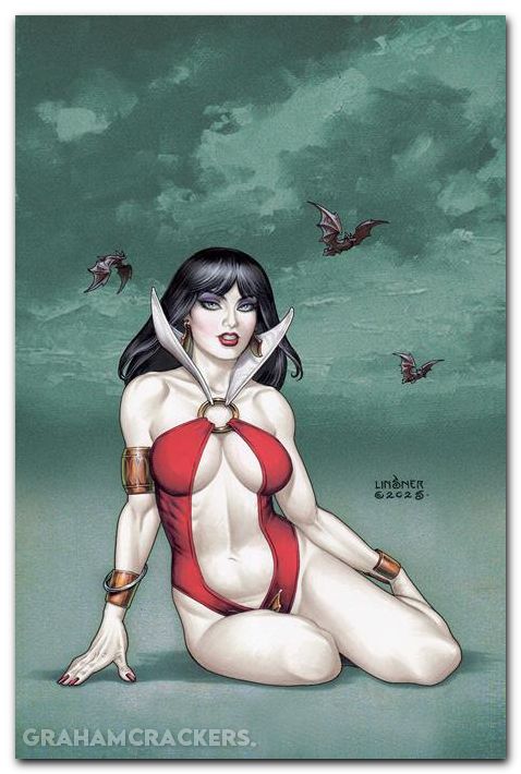 Vampirella #12 (2025) cover i linsner virgin variant