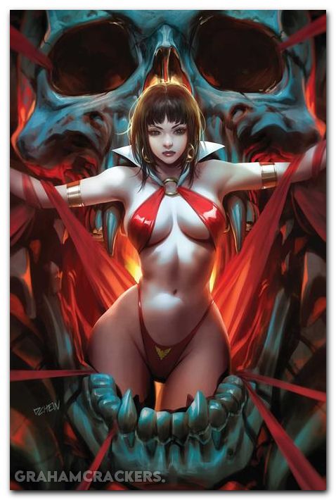 Vampirella #12 (2025) cover k chew virgin variant