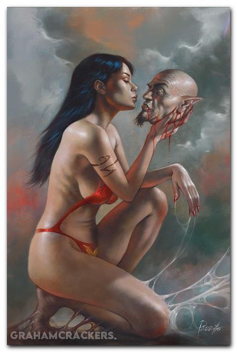 Vampirella #12 (2025) cover l parrillo virgin variant