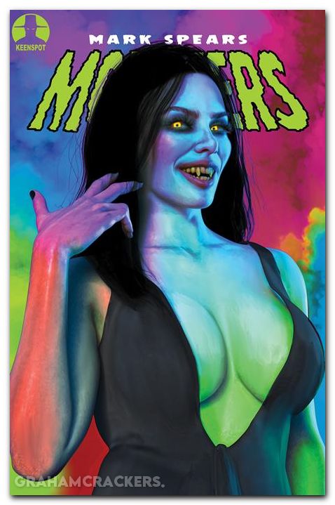 Mark Spears Monsters #9 cover b lady dracula variant