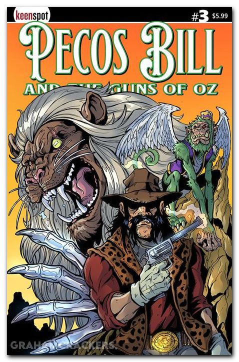 Pecos Bill And The Guns Of Oz #3 (2025) cover a