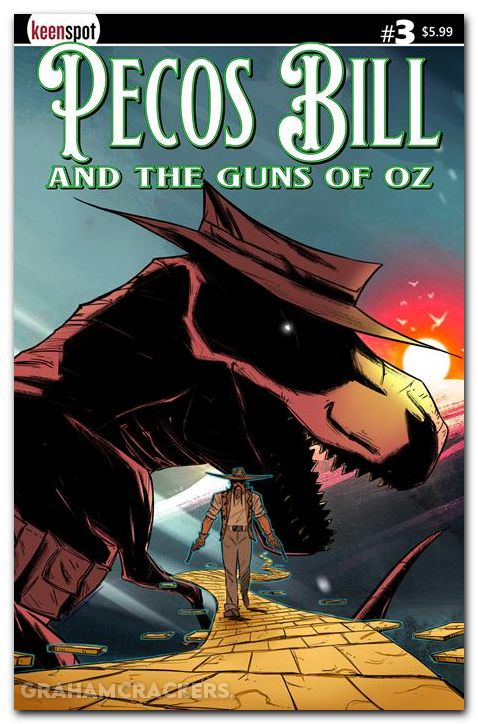 Pecos Bill And The Guns Of Oz #3 (2025) cover c merling variant