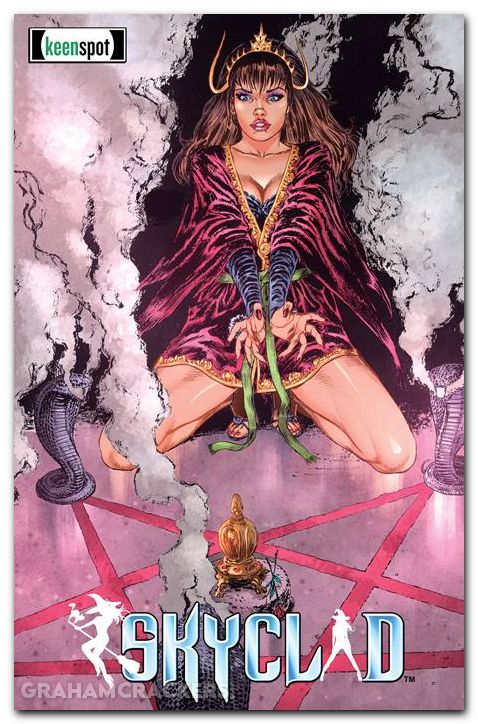Skyclad #2 (2026) cover c for the gram blank flip variant