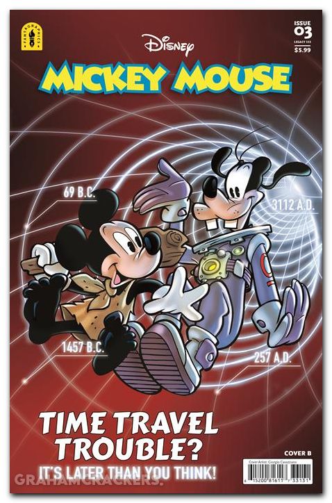 Mickey Mouse #3 (2025) cover b cavazzano variant