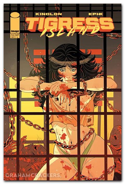 Tigress Island #1 (2026) cover c vecchio nsfw polybagged variant