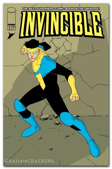 Invincible #1 (2003) 2026 foil facsimile edition cover a