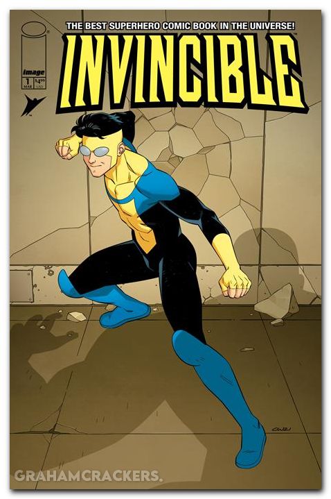 Invincible #1 (2003) 2026 foil facsimile edition cover b walker variant