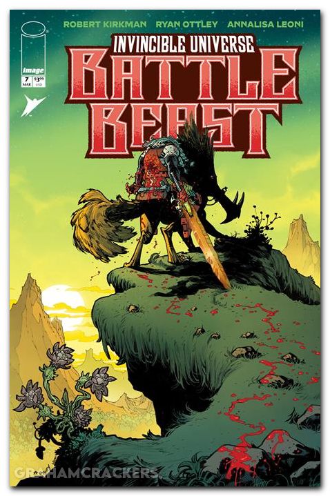 Invincible Universe Battle Beast #7 (2025) cover a