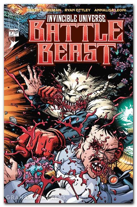 Invincible Universe Battle Beast #7 (2025) cover c burnham variant