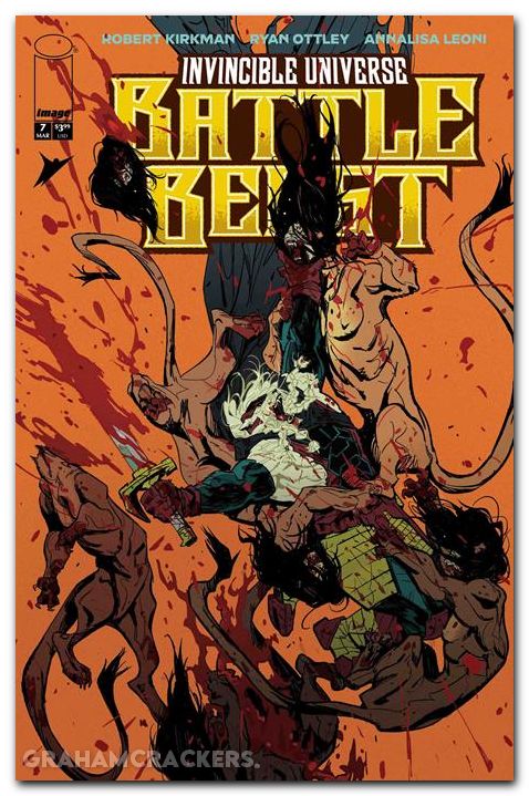 Invincible Universe Battle Beast #7 (2025) cover d gifford variant