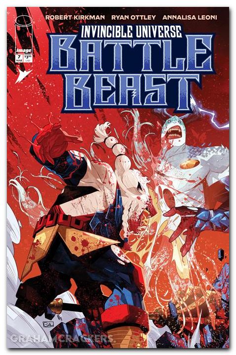 Invincible Universe Battle Beast #7 (2025) cover e galmon variant