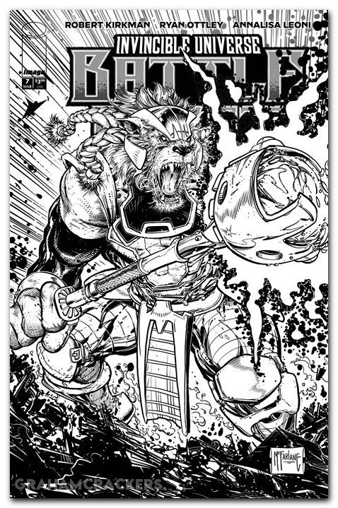 Invincible Universe Battle Beast #7 (2025) cover f mcfarlane variant