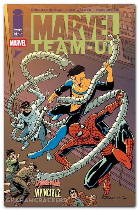 Marvel Team-Up #14 (2005) 2026 facsimile edition cover f saviuk variant