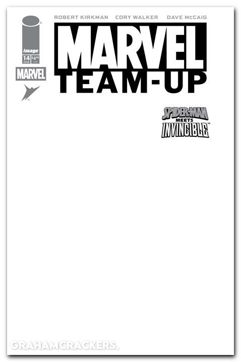 Marvel Team-Up #14 (2005) 2026 facsimile edition cover g blank variant