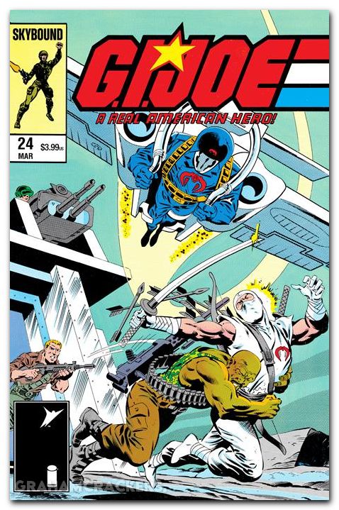 GI Joe A Real American Hero #24 (1982) 2026 hama files edition cover a