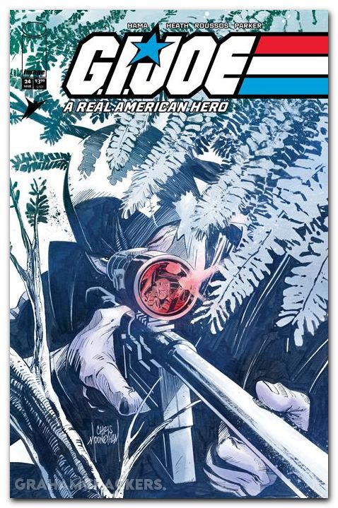 GI Joe A Real American Hero #24 (1982) 2026 hama files edition cover b mooneyham variant